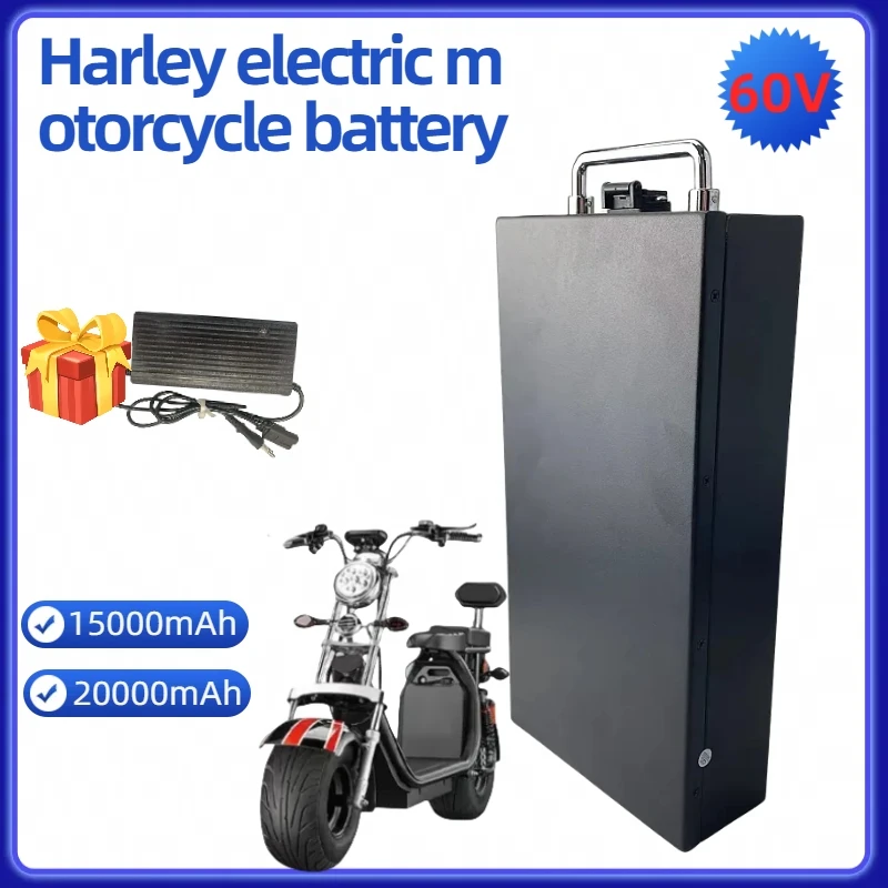 Harley Electric Car Lithium 18650 Battery 60V 15/20Ah For Two Wheel Foldable Electric Scooter Bicycle With 67.2V 2A Charger
Harley Electric Car Lithium 18650 Battery 60V 15/20Ah For Two Wheel Foldable Electric Scooter Bicycle With 67.2V 2A Charger