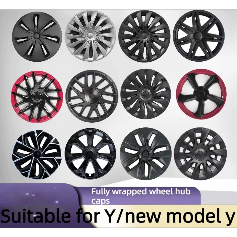 For Tesla's Y/new ModelY Hub Cover 18/19/20-inch All-inclusive Hub Protective Cover Ring Modified Accessories 4PCS
For Tesla's Y/new ModelY Hub Cover 18/19/20-inch All-inclusive Hub Protective Cover Ring Modified Accessories 4PCS