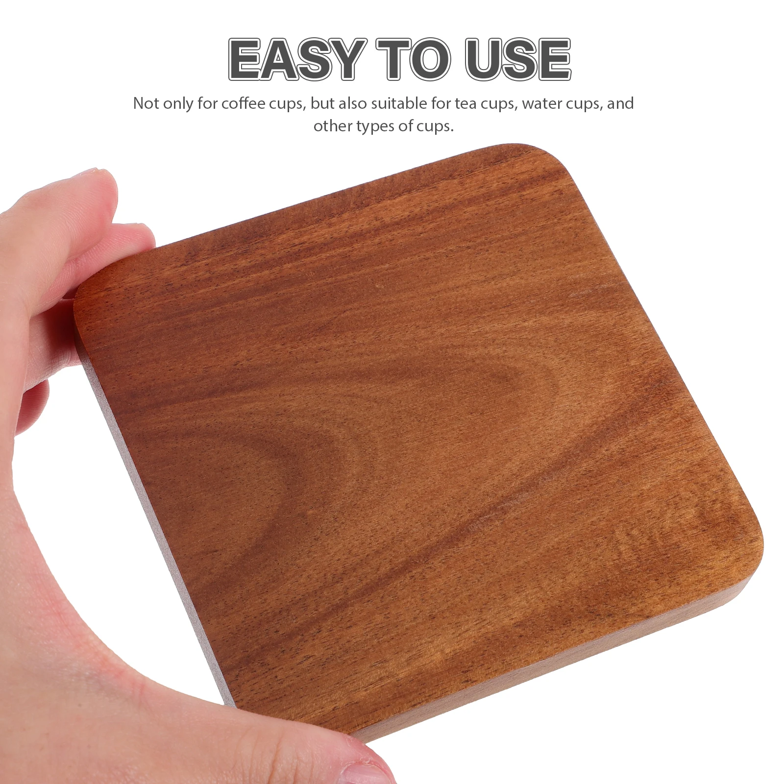 4pcs Wood Coasters Square Mats 10x10cm Heat Insulation Anti Skid Coffee Cup Pads Home Kitchen Table Drinks Protection Wooden
4pcs Wood Coasters Square Mats 10x10cm Heat Insulation Anti Skid Coffee Cup Pads Home Kitchen Table Drinks Protection Wooden