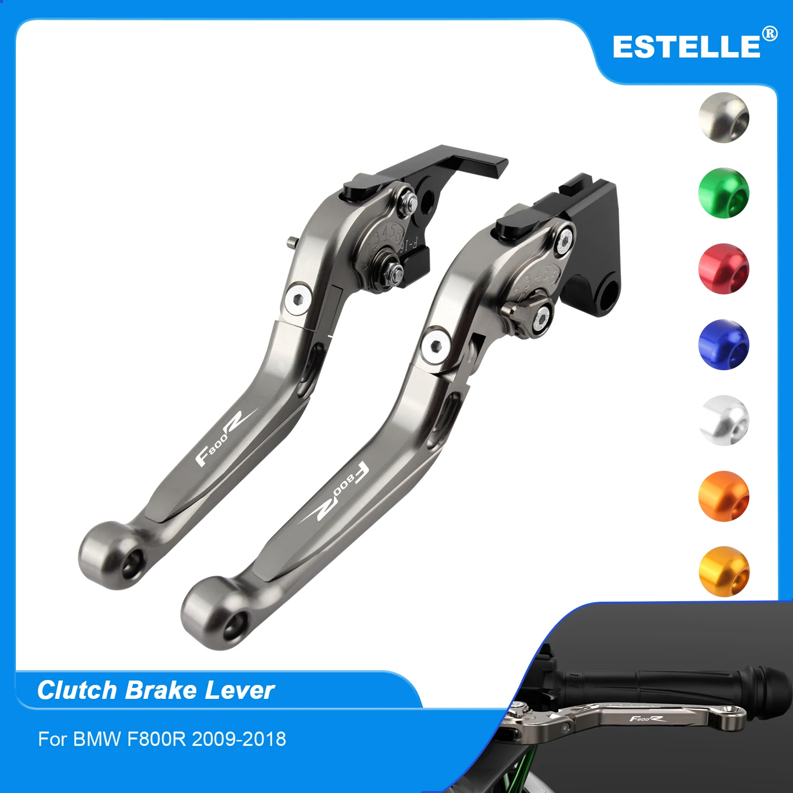 CNC Brake Handle Bar Lever Extendable Folding Adjustable Brake Clutch Levers High quality For BMW F800R F 800 R 2009-2018
CNC Brake Handle Bar Lever Extendable Folding Adjustable Brake Clutch Levers High quality For BMW F800R F 800 R 2009-2018