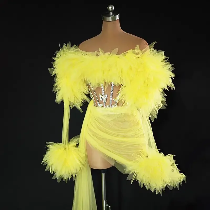 Girl Group Stage Singing Costume Personalized Dark Gloss Tube Top Sexy Ultra Short Birthday Party Princess Tutu Skirt
Girl Group Stage Singing Costume Personalized Dark Gloss Tube Top Sexy Ultra Short Birthday Party Princess Tutu Skirt