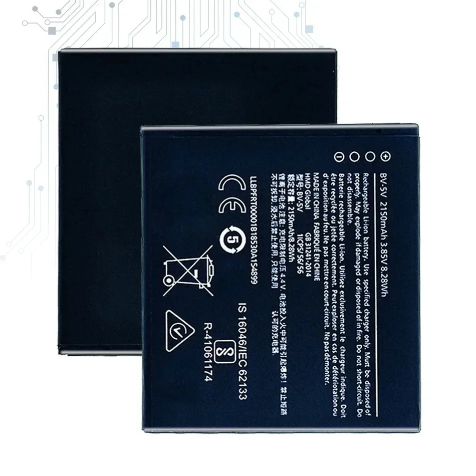 BV-5V Replacement Battery For Nokia 1 TA-1047 
BV-5V Replacement Battery For Nokia 1 TA-1047