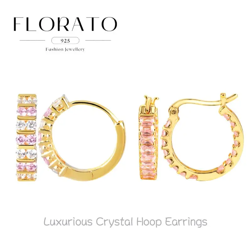 925 Silver Needle Luxury Crystal Ear Buttons Colorful Zircon Pierced Earrings For Women Temperament fashion wedding jewelry gift
925 Silver Needle Luxury Crystal Ear Buttons Colorful Zircon Pierced Earrings For Women Temperament fashion wedding jewelry gift