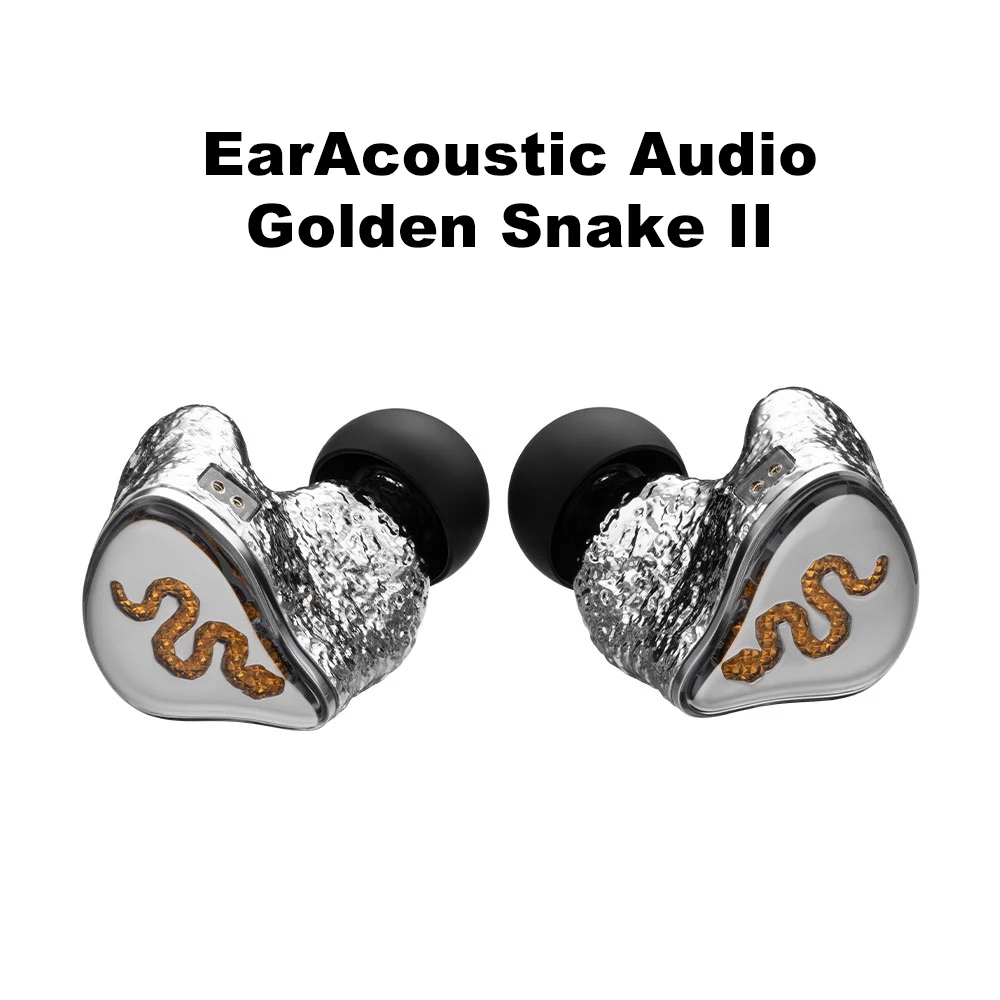 Наушники-вкладыши EarAcoustic Audio Golden Snake II с динамическим драйвером, проводные, Hi-Fi, для аудиофилов, IEMs, кабель 2Pin 0.78mm OFC
Наушники-вкладыши EarAcoustic Audio Golden Snake II с динамическим драйвером, проводные, Hi-Fi, для аудиофилов, IEMs, кабель 2Pin 0.78mm OFC