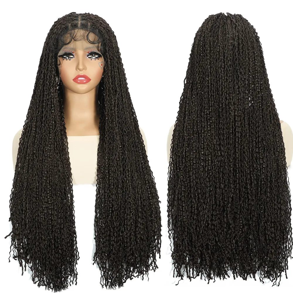 SQRDGQ Synthetic Lace Front Wigs for Woman Long 26inch Box Braided Wigs on Clearance Sale Cheap Curly Wigs For Black Women
SQRDGQ Synthetic Lace Front Wigs for Woman Long 26inch Box Braided Wigs on Clearance Sale Cheap Curly Wigs For Black Women