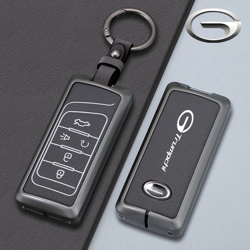 Metal Leather Car Key Remote Cover Case for GAC Trumpchi GS8 GS3 GS4 Plus GS5 GS7 Ga3 Ga4 GM6 GM8 M8 M6 Protection Shell
Metal Leather Car Key Remote Cover Case for GAC Trumpchi GS8 GS3 GS4 Plus GS5 GS7 Ga3 Ga4 GM6 GM8 M8 M6 Protection Shell