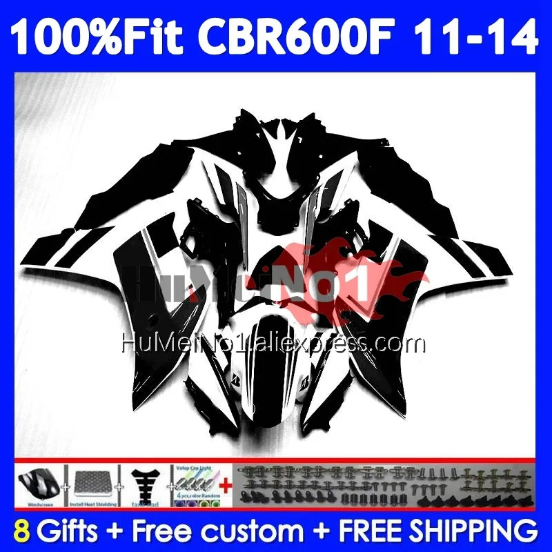 Injection For HONDA CBR600F4i CBR600F 11 12 13 14 36No.57 CBR 600 F 600F CBR600 F4i Black white CC 2011 2012 2013 2014 Fairing
Injection For HONDA CBR600F4i CBR600F 11 12 13 14 36No.57 CBR 600 F 600F CBR600 F4i Black white CC 2011 2012 2013 2014 Fairing
