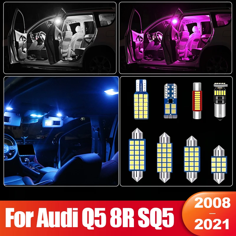 For Audi Q5 8R SQ5 2008~2012 2013 2014 2015 2016 2017 2018 2019 2020 2021 14pcs Car LED Bulbs Interior Reading Light Accessories
For Audi Q5 8R SQ5 2008~2012 2013 2014 2015 2016 2017 2018 2019 2020 2021 14pcs Car LED Bulbs Interior Reading Light Accessories