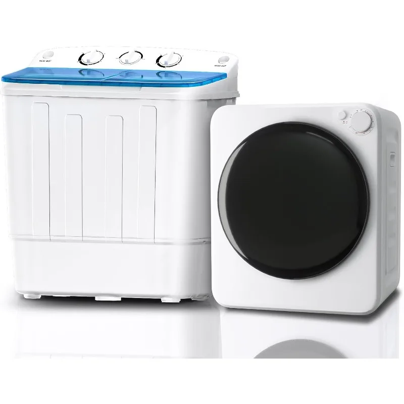 Portable Washer and Dryer Combo Set, 32 lbs Portable Clothes Dryers, 5 Drying Modes, 18 lbs Fully Automatic Washing Customized
Portable Washer and Dryer Combo Set, 32 lbs Portable Clothes Dryers, 5 Drying Modes, 18 lbs Fully Automatic Washing Customized