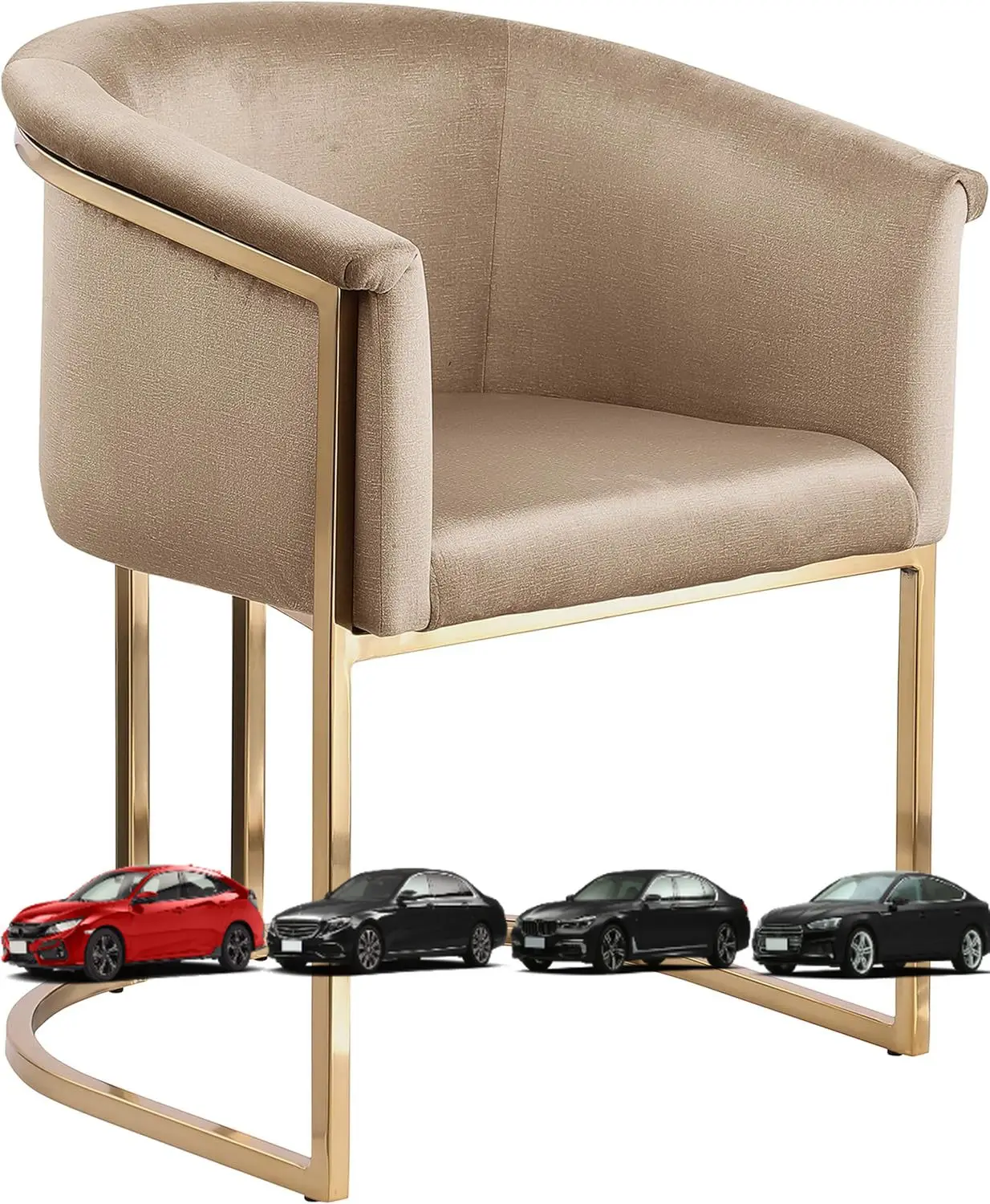 Meridian Furniture 758Beige-C Tierra Collection Modern | Contemporary Upholstered Dining Chair with Luxurious Beige Velvet, Brus
Meridian Furniture 758Beige-C Tierra Collection Modern | Contemporary Upholstered Dining Chair with Luxurious Beige Velvet, Brus