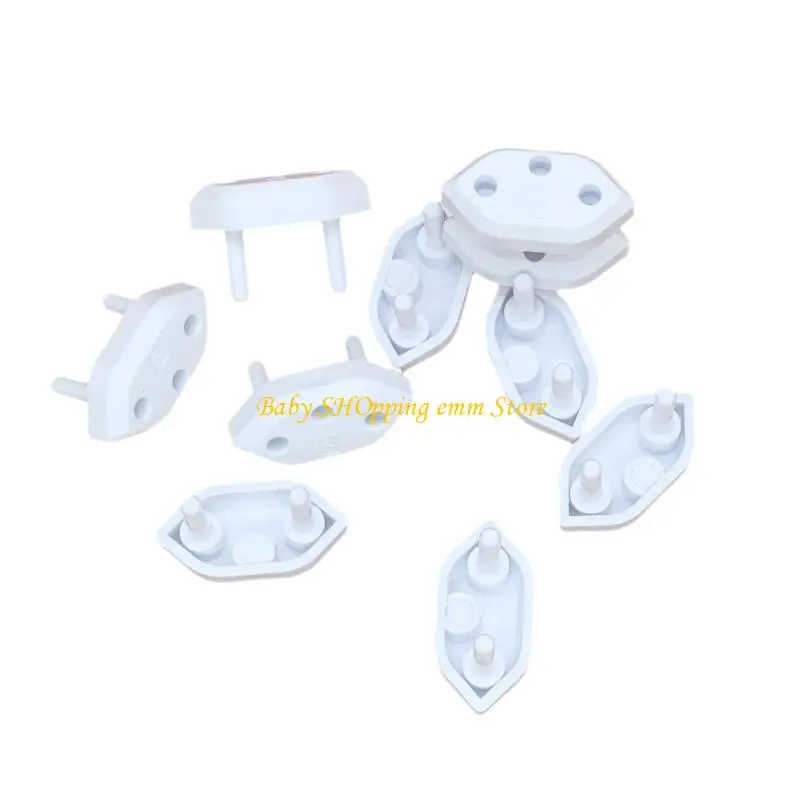 23GD 10pcs Childproof Plug Cover Safety Outlet Plug Protective Cover 2Pin Round Plug Protector for European Power Socket
23GD 10pcs Childproof Plug Cover Safety Outlet Plug Protective Cover 2Pin Round Plug Protector for European Power Socket