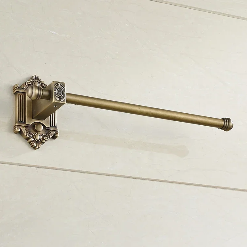 Vidric Towel Bar Brass, Single Rail Antique Wall Shelf Bar Rack Bathroom Kitchen Hangers Home Decor Towel Holder
Vidric Towel Bar Brass, Single Rail Antique Wall Shelf Bar Rack Bathroom Kitchen Hangers Home Decor Towel Holder