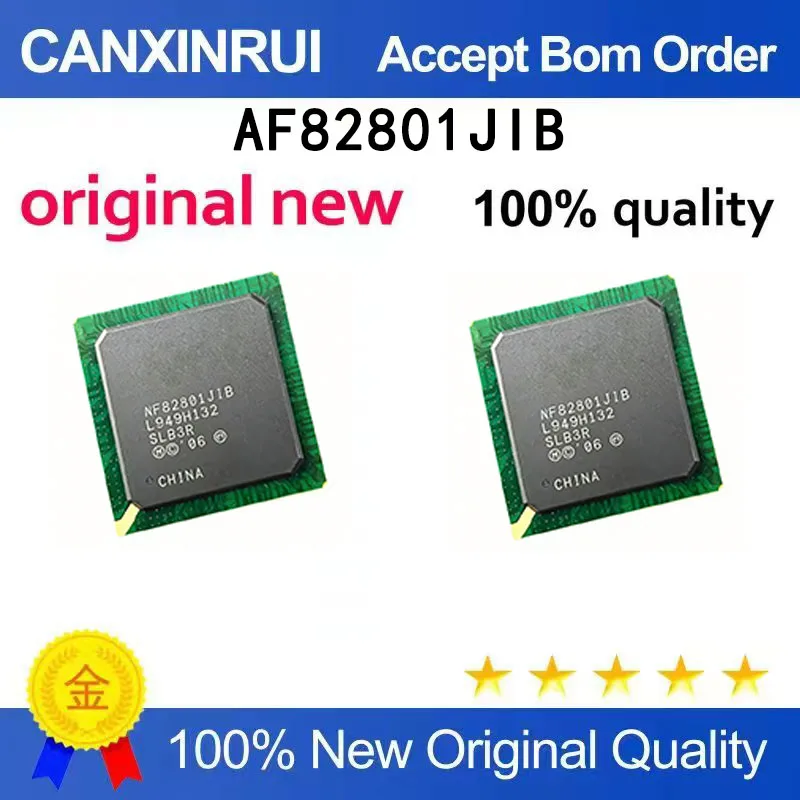 (5 PCS) South Bridge Chip AF82801JIR SLB8S AF82801JDO SLG8U AF82801JIB SLB8R
(5 PCS) South Bridge Chip AF82801JIR SLB8S AF82801JDO SLG8U AF82801JIB SLB8R