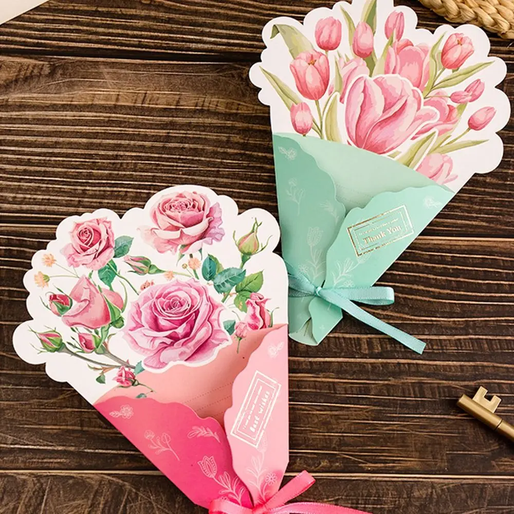 10pcs Folding Bouquet Greeting Card Carnation Blessing Flower Gift Card Romantic Chrysanthemum Rose Thank You Card Mother's Day
10pcs Folding Bouquet Greeting Card Carnation Blessing Flower Gift Card Romantic Chrysanthemum Rose Thank You Card Mother's Day