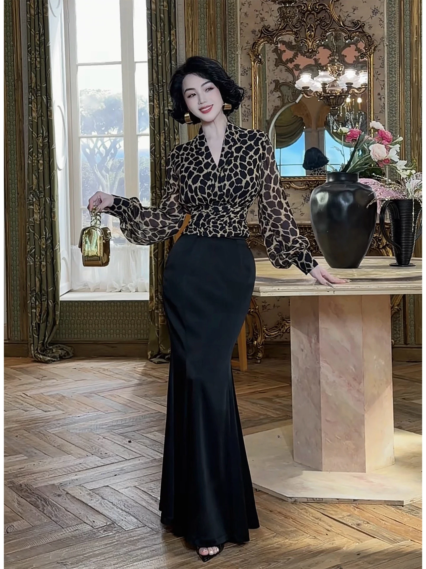 LYXJ Elegant Satin Fish Tail Skirt for Women Black High Waist Spring 2026 New Style Skirt Slim Fit Acetate Polyester Blend
LYXJ Elegant Satin Fish Tail Skirt for Women Black High Waist Spring 2026 New Style Skirt Slim Fit Acetate Polyester Blend