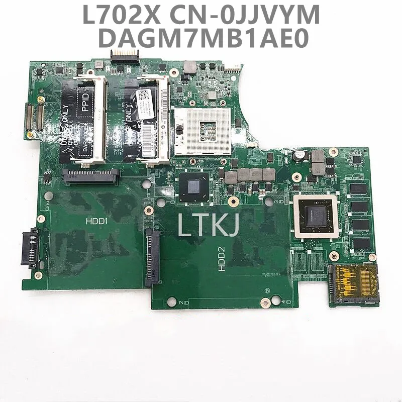 CN-0JJVYM 0JJVYM JJVYM High Quality Mainboard For DELL 17 L702X Laptop Motherboard DAGM7MB1AE0 With GT550M GPU 1G 100% Tested OK
CN-0JJVYM 0JJVYM JJVYM High Quality Mainboard For DELL 17 L702X Laptop Motherboard DAGM7MB1AE0 With GT550M GPU 1G 100% Tested OK