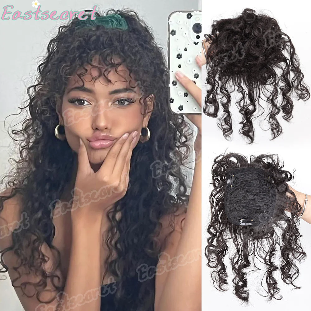 Synthetic Wig top replacement block for women Short curly hair with no trace to cover white hair Fluffy corn beard Wool roll
Synthetic Wig top replacement block for women Short curly hair with no trace to cover white hair Fluffy corn beard Wool roll