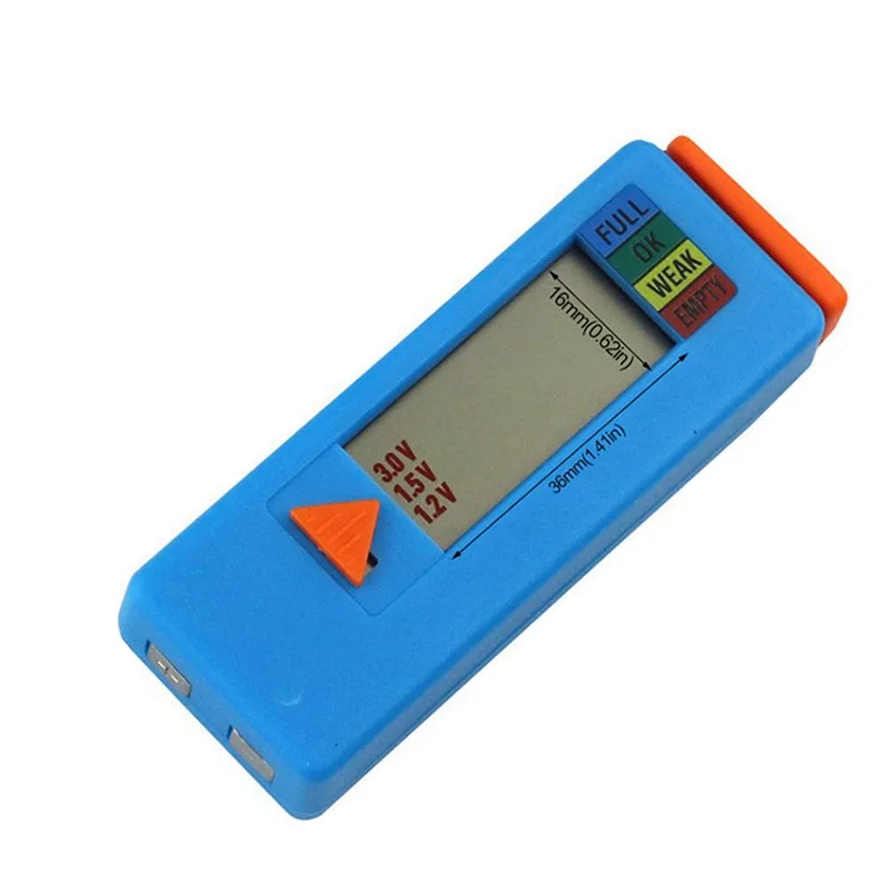 Small Battery Tester Small Battery Tester Volt Checker LCD Display Leveling Monitor Button Battery Checker-AA70
Small Battery Tester Small Battery Tester Volt Checker LCD Display Leveling Monitor Button Battery Checker-AA70