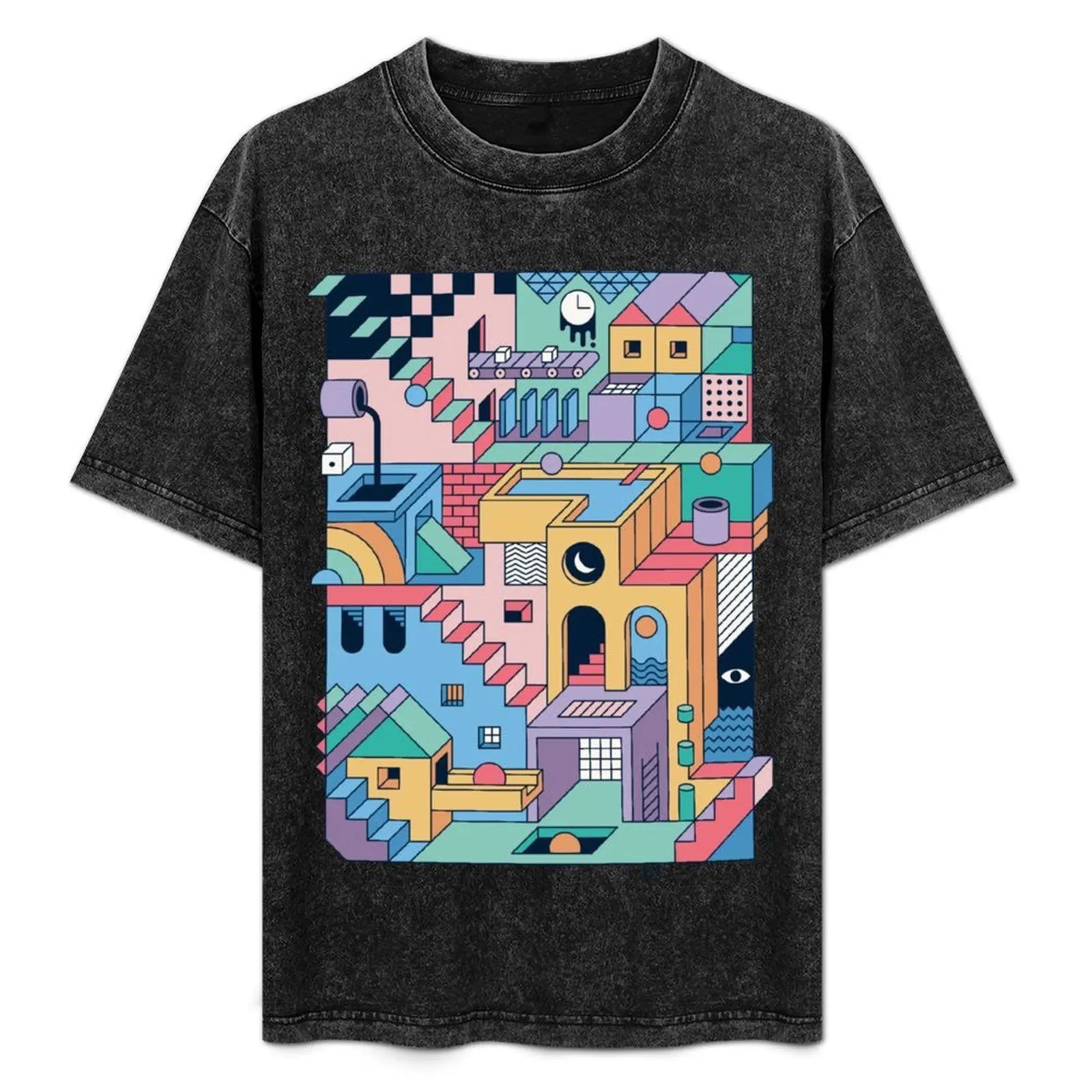 80's Escher T-Shirt Essential Solid Color T-Shirt
80's Escher T-Shirt Essential Solid Color T-Shirt