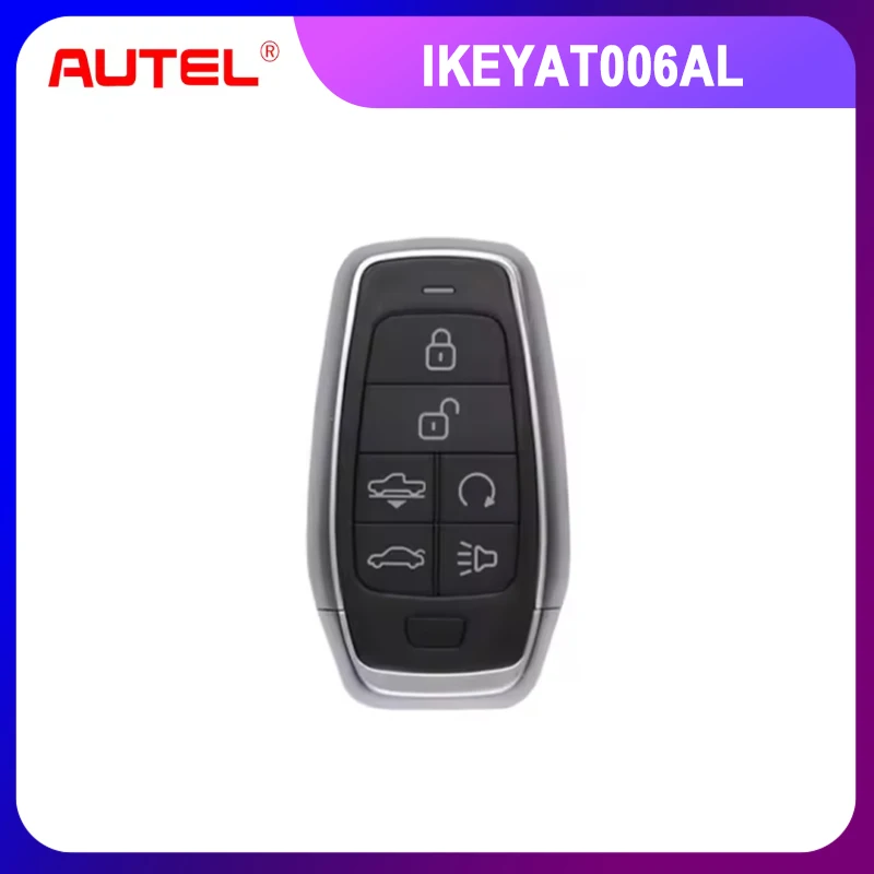 1 шт. AUTEL MAXIIM IKEY стандартный стиль IKEYAT006AL 6 кнопок независимый смарт-ключ (пневматическая подвеска/дистанционный запуск)
1 шт. AUTEL MAXIIM IKEY стандартный стиль IKEYAT006AL 6 кнопок независимый смарт-ключ (пневматическая подвеска/дистанционный запуск)