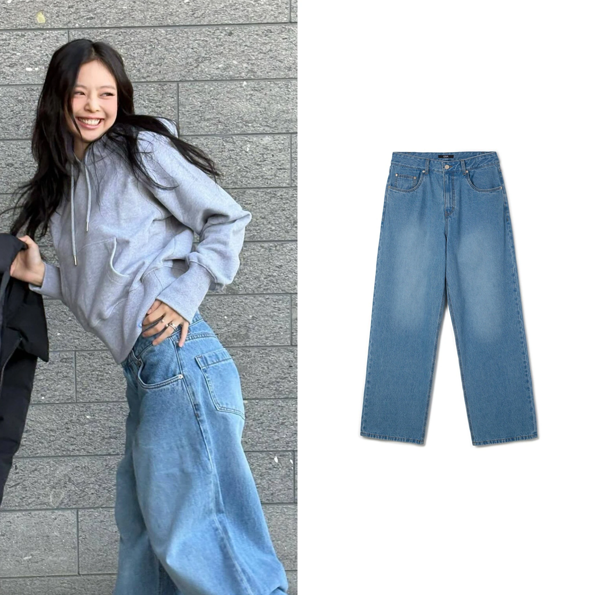 High Waist Wide Leg Loose Fit Jeans Long Pants Spring Faion Korean Sle Workwear No Stretch Denim Trousers
High Waist Wide Leg Loose Fit Jeans Long Pants Spring Faion Korean Sle Workwear No Stretch Denim Trousers