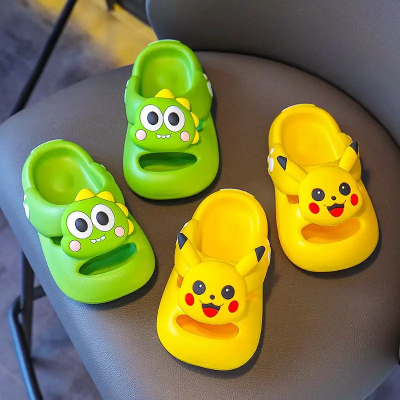 Kawaii Pokemon Pikachu Cartoon Slippers Kids Cute Non-Slip Soft Sole House Slides Indoor Outdoor Beach Sandals for Boys Girls
Kawaii Pokemon Pikachu Cartoon Slippers Kids Cute Non-Slip Soft Sole House Slides Indoor Outdoor Beach Sandals for Boys Girls
