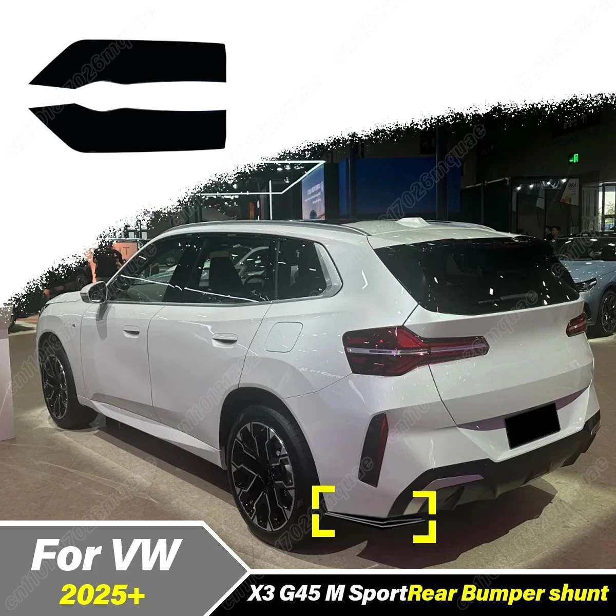 Для BMW X3 G45 M Sport 2025+ Автомобильный задний бампер Эскорт, чехол с обеих сторон кузова, украшение на крыло заднего торса, аксессуары
Для BMW X3 G45 M Sport 2025+ Автомобильный задний бампер Эскорт, чехол с обеих сторон кузова, украшение на крыло заднего торса, аксессуары