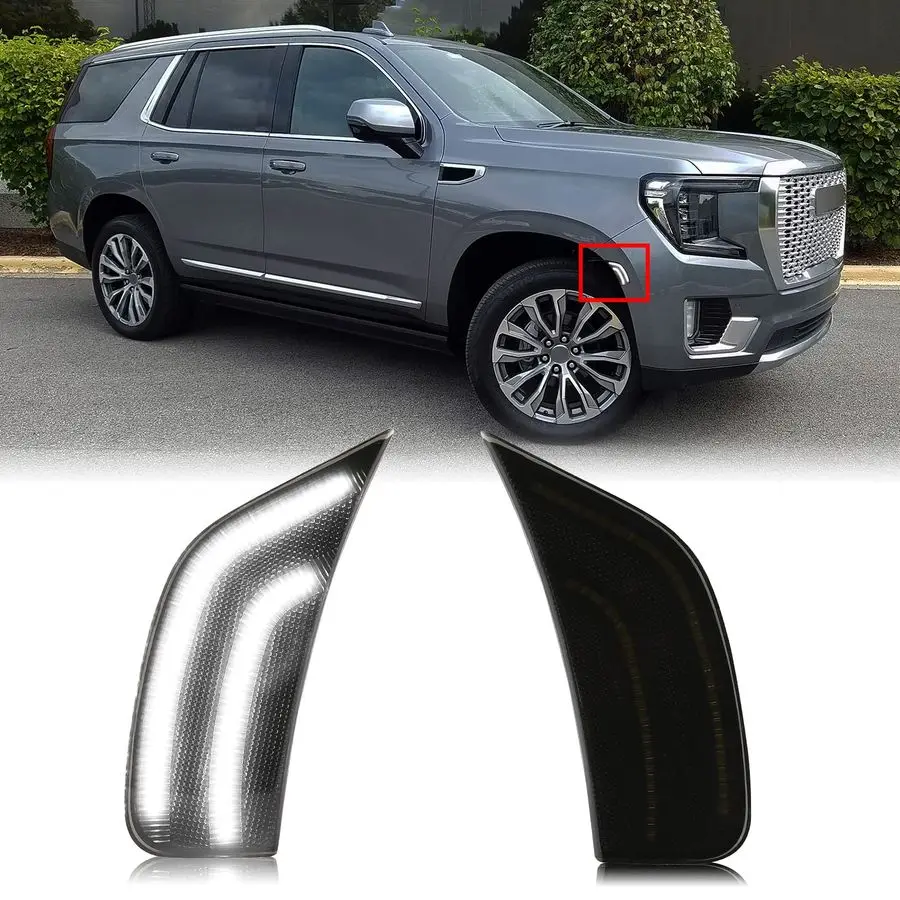 Lens LED Side Marker Lamp Compatible with 20212024 Yukon Yukon Denali Yukon XL Tahoe Escalade Suburban Escalade ESV Driver Passe
Lens LED Side Marker Lamp Compatible with 20212024 Yukon Yukon Denali Yukon XL Tahoe Escalade Suburban Escalade ESV Driver Passe