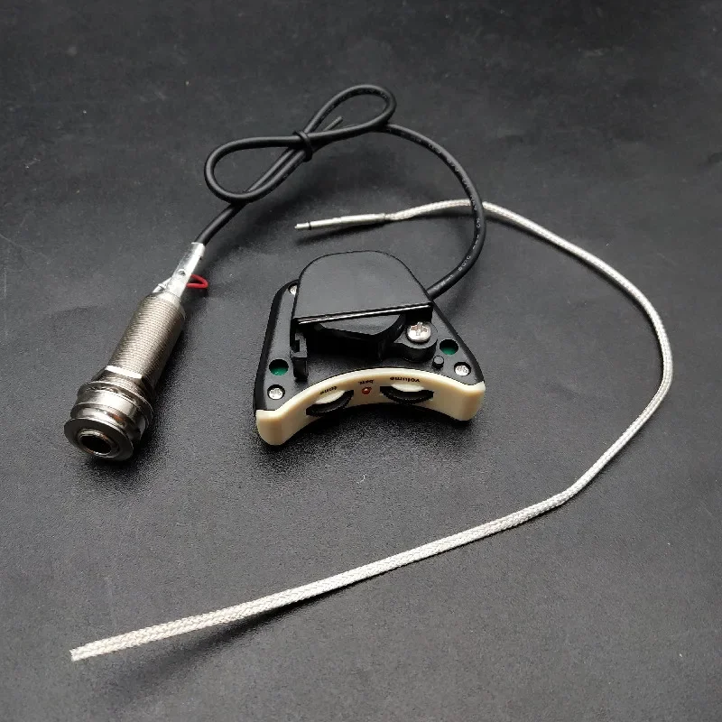 Ukulele Soundhole Pickup with Volume & Tone Control with High Sensitive Slim Silver Piezo UKulele Parts
Ukulele Soundhole Pickup with Volume & Tone Control with High Sensitive Slim Silver Piezo UKulele Parts