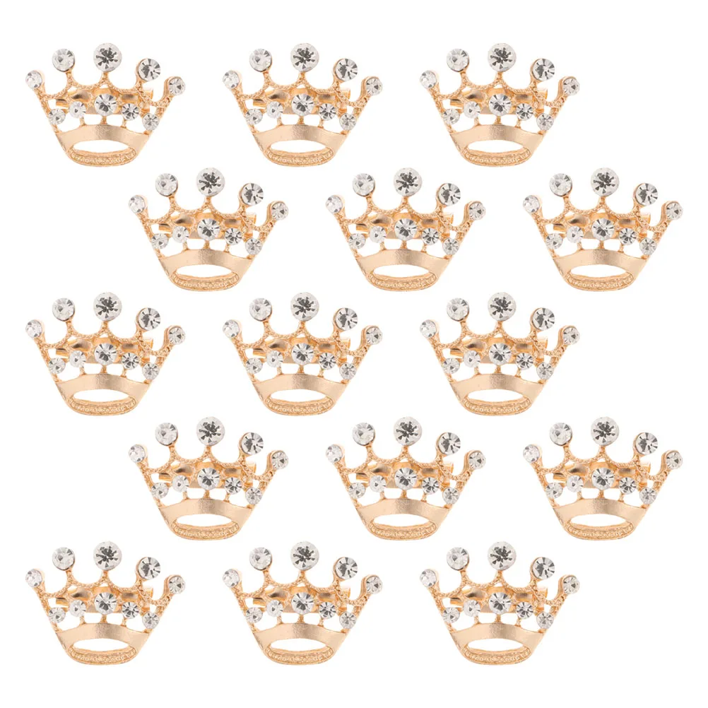15 Pcs Crown Brooch Rhinestone Pin Tiara Design Alloy Mini Elegant Shining Fashion Accessory For Clothes Bags Hats
15 Pcs Crown Brooch Rhinestone Pin Tiara Design Alloy Mini Elegant Shining Fashion Accessory For Clothes Bags Hats