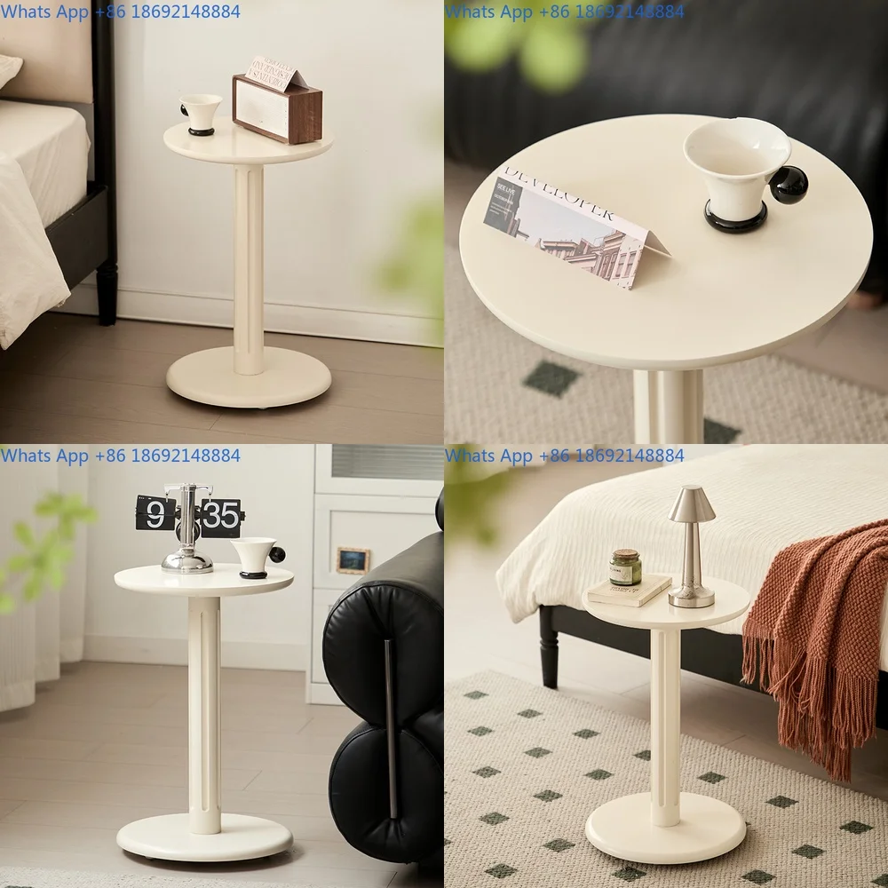Portable Side Table Minimalist Luxury Round Coffee Table for Bedroom Living Room Bedside
Portable Side Table Minimalist Luxury Round Coffee Table for Bedroom Living Room Bedside