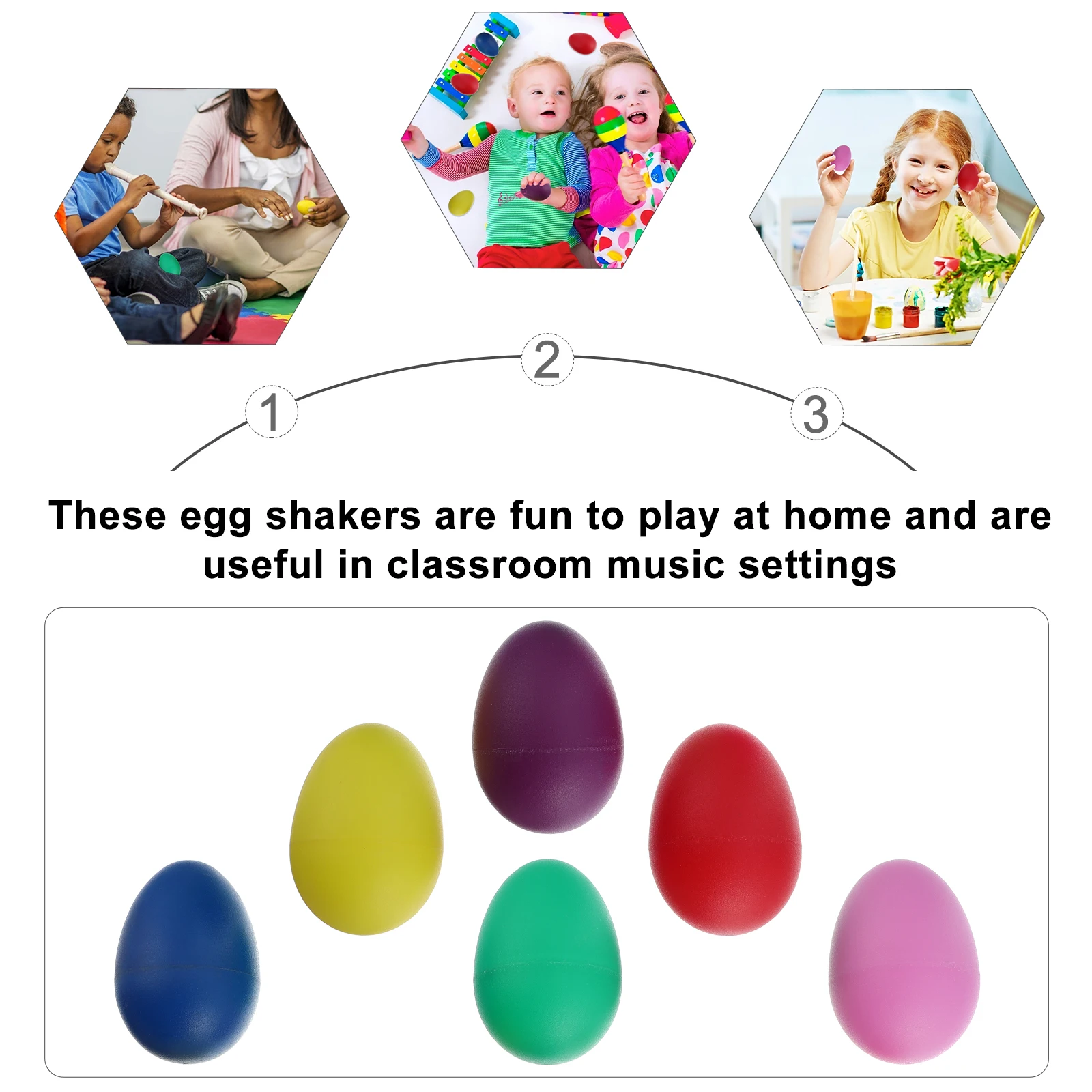 15 Pcs Maracas Musical Toys for Kids Babies Sensory Set Egg Shaker Plaything ABS Material Safe Grip Durability Easy
15 Pcs Maracas Musical Toys for Kids Babies Sensory Set Egg Shaker Plaything ABS Material Safe Grip Durability Easy