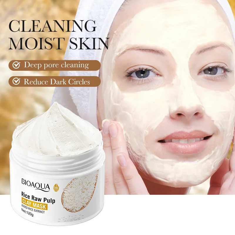 Rice Puree Skin Cleansing and Adsorption Mud Film Rice Raw Pulp Clay Mask Deep Cleaning Oil Black Head Remover
Rice Puree Skin Cleansing and Adsorption Mud Film Rice Raw Pulp Clay Mask Deep Cleaning Oil Black Head Remover