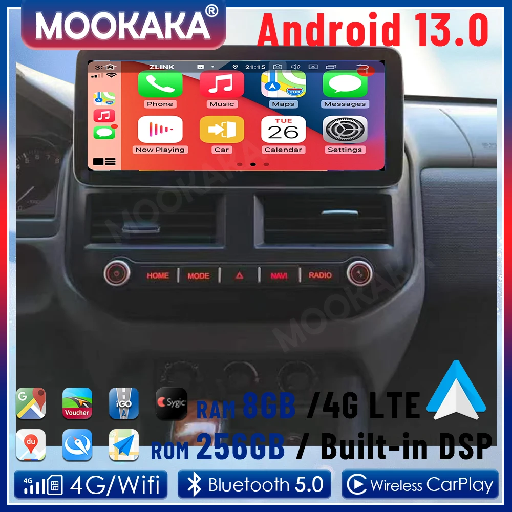 Автомобильный мультимедийный плеер на Android для Mitsubishi Pajero V73 2004-2011 с сенсорным экраном 12,3 дюйма
Автомобильный мультимедийный плеер на Android для Mitsubishi Pajero V73 2004-2011 с сенсорным экраном 12,3 дюйма