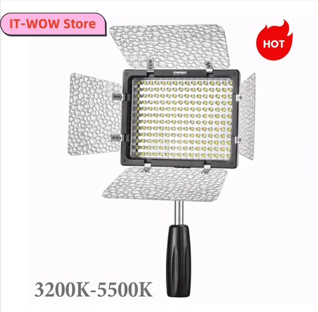New YONGNUO YN160III YN-160III Pro LED Video Light Adjustable Temperature 3200-5500k for Canon Nikon Sony YONGNUO
New YONGNUO YN160III YN-160III Pro LED Video Light Adjustable Temperature 3200-5500k for Canon Nikon Sony YONGNUO
