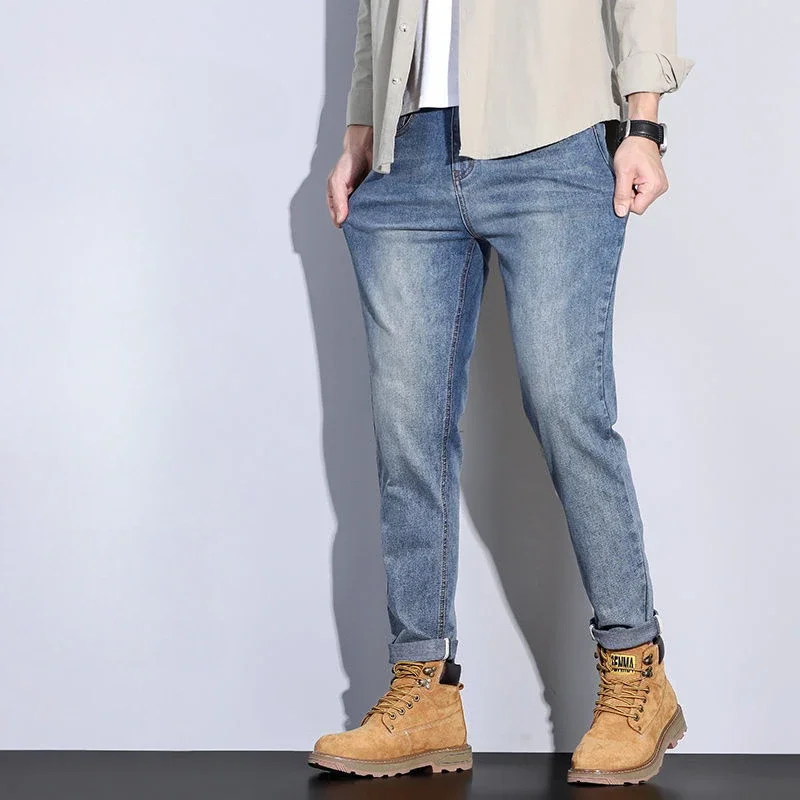 2024 Fashion Jeans for Mens Spring Autumn Straight Denim Pants Men Pockets Casual Pants Male Stretch Baggy Loose Trousers F668
2024 Fashion Jeans for Mens Spring Autumn Straight Denim Pants Men Pockets Casual Pants Male Stretch Baggy Loose Trousers F668