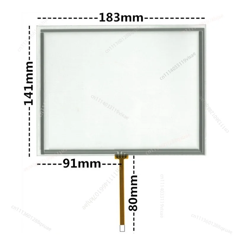 8inch 4 Wire for AT080TN52 V1 AMT9556 183*141mm 4:3 Resistive Touch Screen Panel Digitizer AT080TN42
8inch 4 Wire for AT080TN52 V1 AMT9556 183*141mm 4:3 Resistive Touch Screen Panel Digitizer AT080TN42