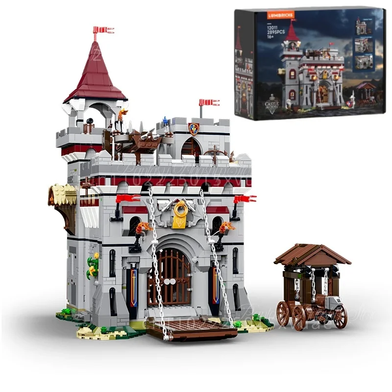 Medieval Series Building Blocks Large Castle Armory Assembled Architectural Models Street View Ornaments Collection Holiday Gift
Medieval Series Building Blocks Large Castle Armory Assembled Architectural Models Street View Ornaments Collection Holiday Gift