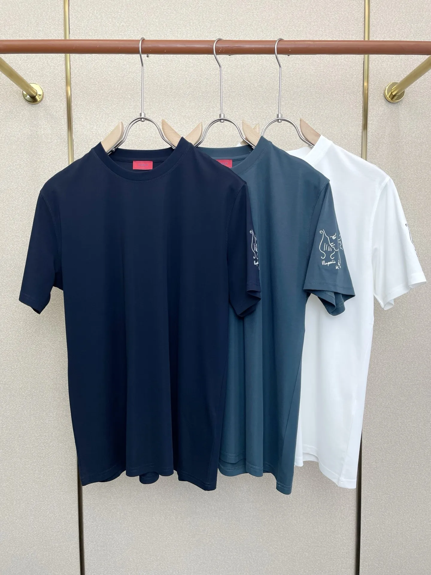 Casual round Neck Short Sleeve T-Shirt Men's Premium Brand British Style Trendy Old Money New Rich Spring Summer Cotton Tee
Casual round Neck Short Sleeve T-Shirt Men's Premium Brand British Style Trendy Old Money New Rich Spring Summer Cotton Tee
