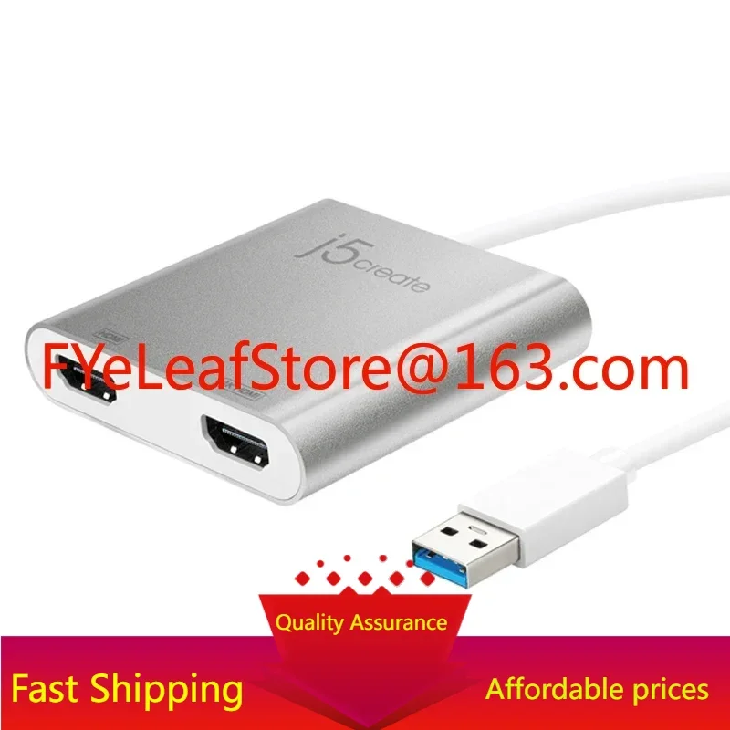 J5Create JUA365 Внешняя видеокарта USB3.0 на 2-канальный 2K4K с поддержкой двойного дисплея
J5Create JUA365 Внешняя видеокарта USB3.0 на 2-канальный 2K4K с поддержкой двойного дисплея