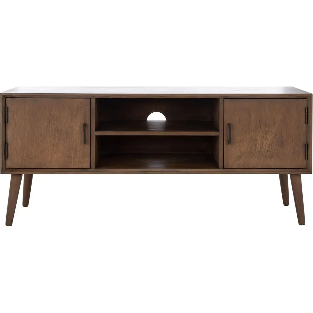 55 TV Stand with Interior Storage and Open Shelves in Brown - Entertainment Media Console (MED5701C)
55 TV Stand with Interior Storage and Open Shelves in Brown - Entertainment Media Console (MED5701C)