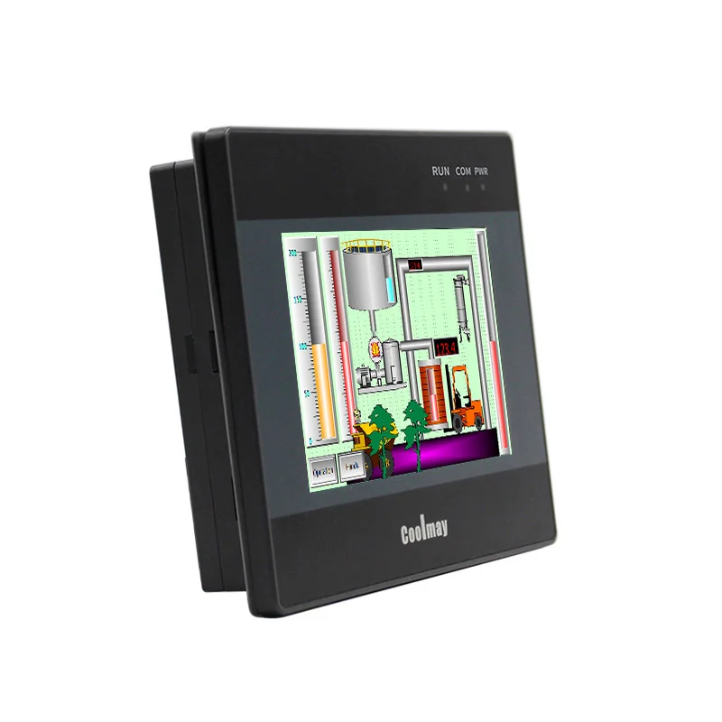 Coolmay HMI PLC 4,3 дюйма «все в одном» Интегрированная совместимая с 485P FX3G/FX3U/FX3S с цифровой температурой 
Coolmay HMI PLC 4,3 дюйма «все в одном» Интегрированная совместимая с 485P FX3G/FX3U/FX3S с цифровой температурой