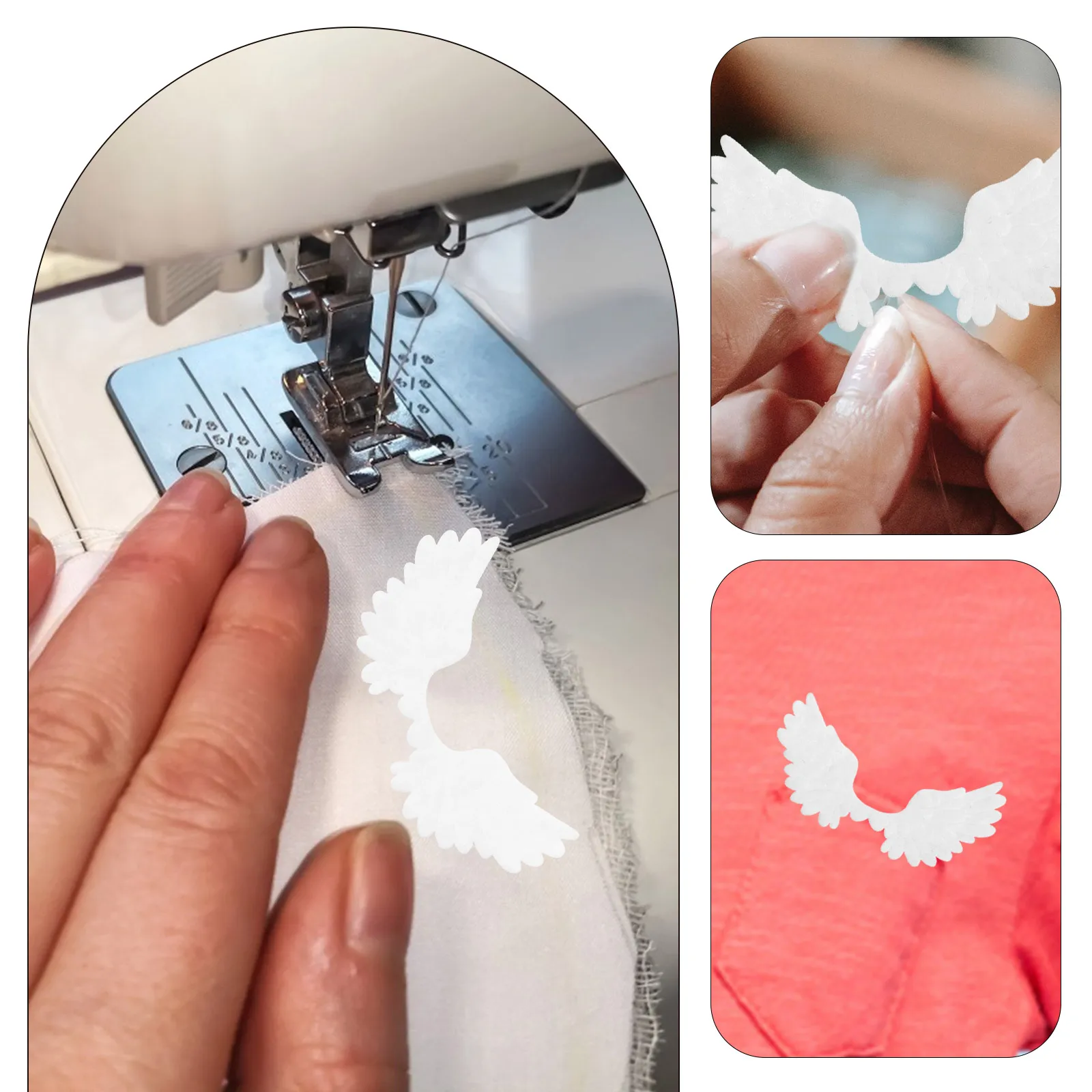 25pcs Design Angel Wing Applique Clothes Decor Garment Patches Clothing Repair Diy Embellishment Large Patches For Jackets
25pcs Design Angel Wing Applique Clothes Decor Garment Patches Clothing Repair Diy Embellishment Large Patches For Jackets