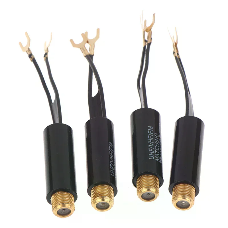 2/5/10Pcs Transforme 75 Ohm To 300 Ohm Adapter UHF VHF FM Antenna Transformer Converter F Female For TV Radio RF Coaxial Antenna
2/5/10Pcs Transforme 75 Ohm To 300 Ohm Adapter UHF VHF FM Antenna Transformer Converter F Female For TV Radio RF Coaxial Antenna