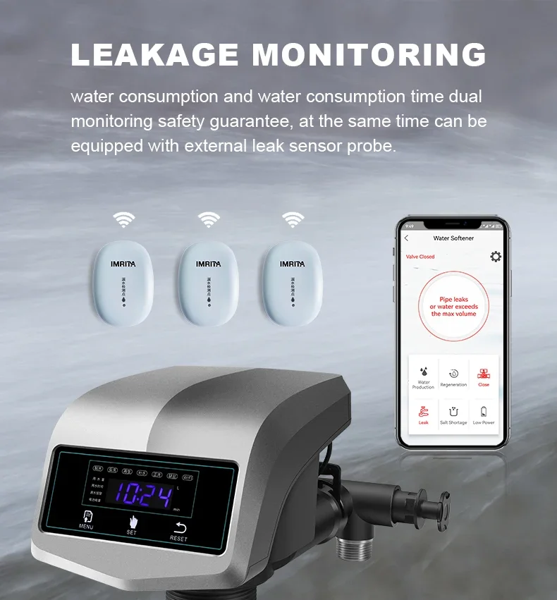 Machine for Auto Valve Of Softener Multifunction Downflow Regeneration Control Water Softener Valved Automatic Valve
Machine for Auto Valve Of Softener Multifunction Downflow Regeneration Control Water Softener Valved Automatic Valve