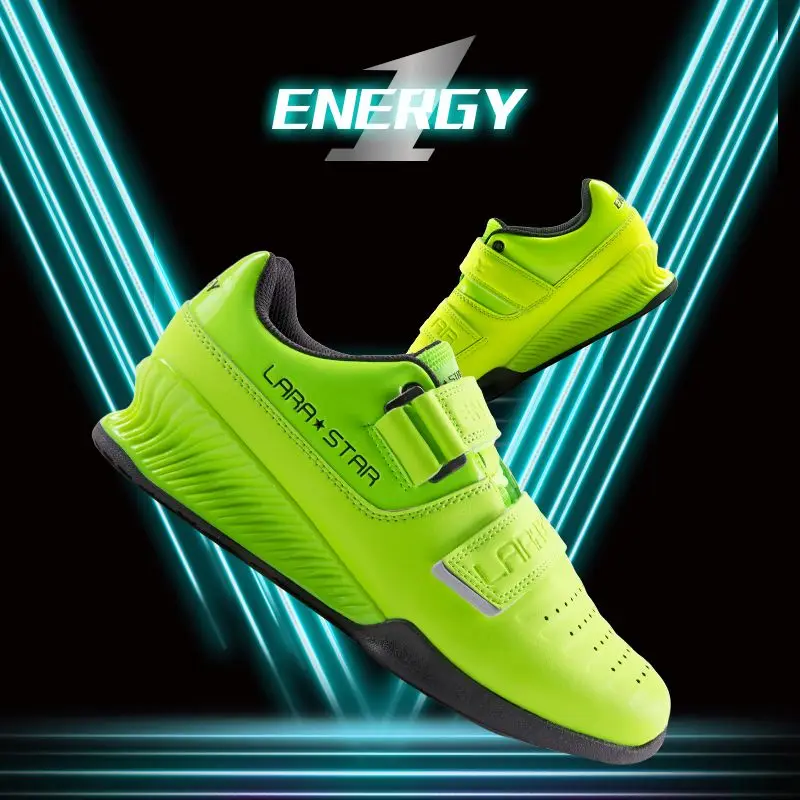 Indoor Fitness Squat Shoes Strength Training Weight Training Shoes, Men's and Women's Deadlift Shoes Wear-resistant Sports Shoe
Indoor Fitness Squat Shoes Strength Training Weight Training Shoes, Men's and Women's Deadlift Shoes Wear-resistant Sports Shoe