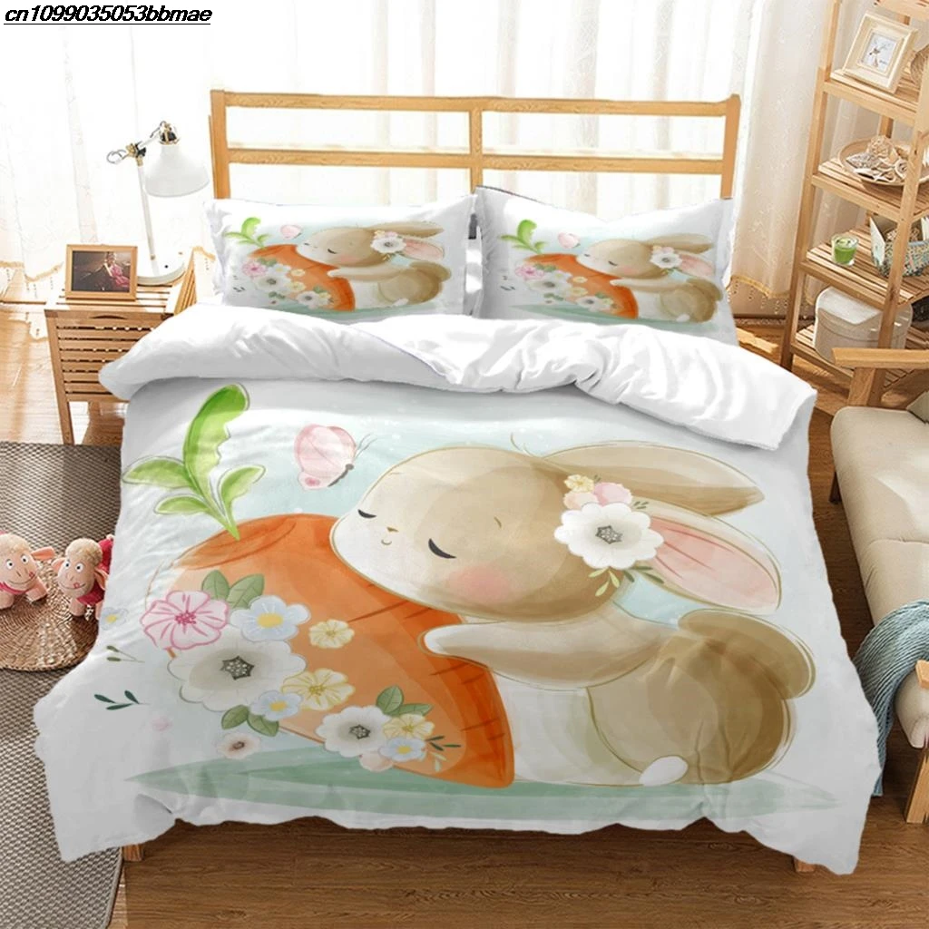 Rabbit HD Print Bedding Set,Teens King Size Bedding Set,children's Bed Double Bed Duvet Covers Pillowcase Comforter Bedding Set
Rabbit HD Print Bedding Set,Teens King Size Bedding Set,children's Bed Double Bed Duvet Covers Pillowcase Comforter Bedding Set