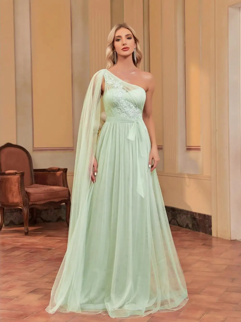 Новое платье для выпускного вечера с цветком Sti Long Sve шифоновое вечернее платье длиной до пола для свадебного торжества подружки невесты
Новое платье для выпускного вечера с цветком Sti Long Sve шифоновое вечернее платье длиной до пола для свадебного торжества подружки невесты