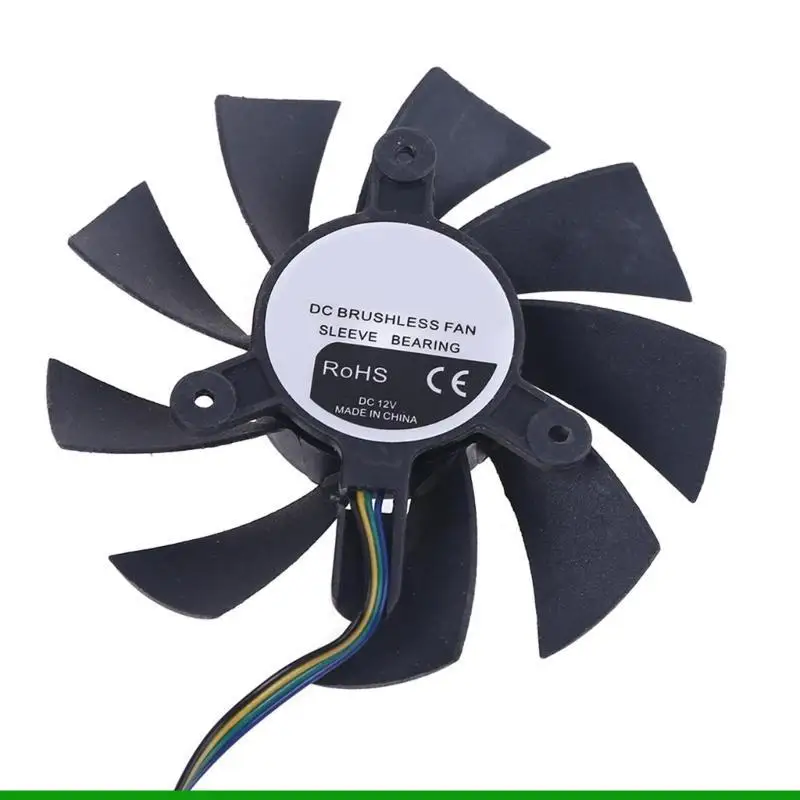 U55C 1 Pair 4Pin Cooler Fan Replacement for GeForce 1660 2060 2070 Video Graphics Card Cooling Fan
U55C 1 Pair 4Pin Cooler Fan Replacement for GeForce 1660 2060 2070 Video Graphics Card Cooling Fan