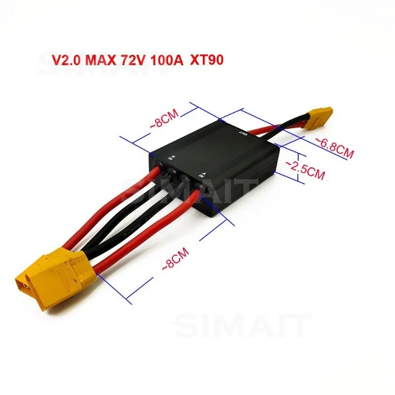 Dual Battery Parallel Management Module 48V 60V Full Power 72V 100A Automatic Balancing Can Increase The Current
Dual Battery Parallel Management Module 48V 60V Full Power 72V 100A Automatic Balancing Can Increase The Current